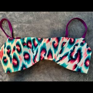 NWT SZ D cup Bswim by Becca bikini top